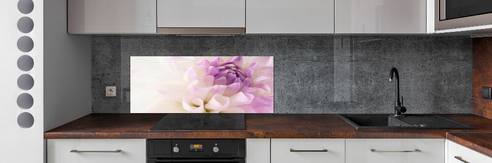 Kitchen splashback White Dalia