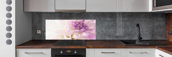 Kitchen splashback White Dalia