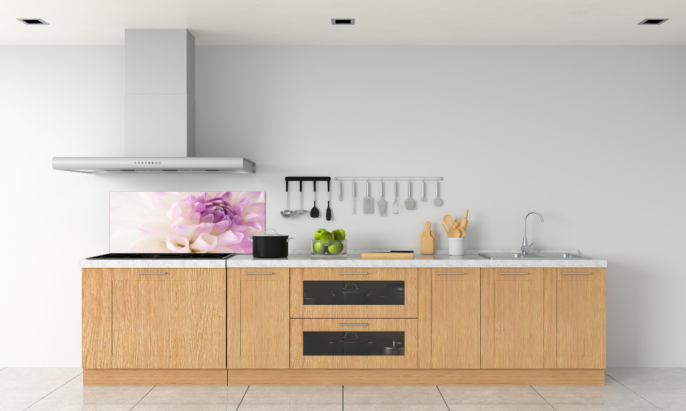 Kitchen splashback White Dalia