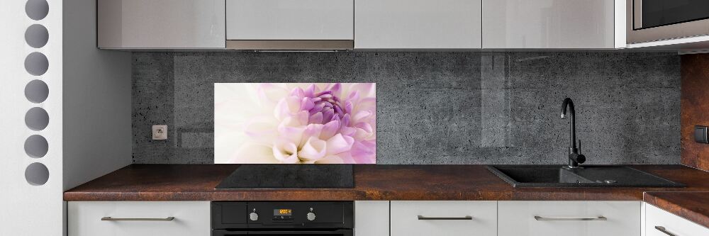 Kitchen splashback White Dalia