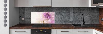 Kitchen splashback White Dalia