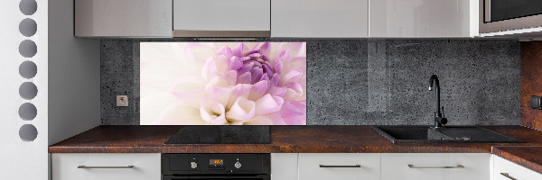 Kitchen splashback White Dalia