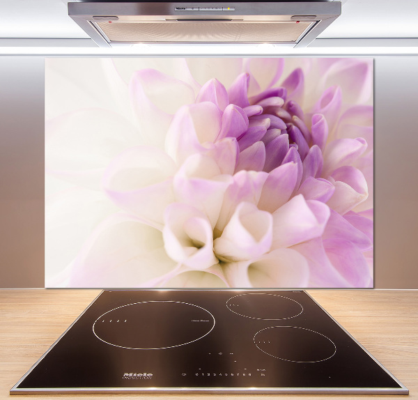 Kitchen splashback White Dalia