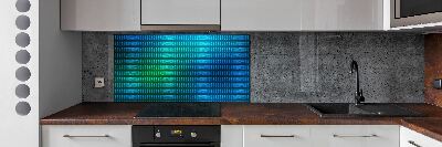 Cooker splashback Abstract background