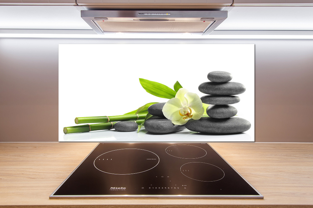 Kitchen splashback Orchid