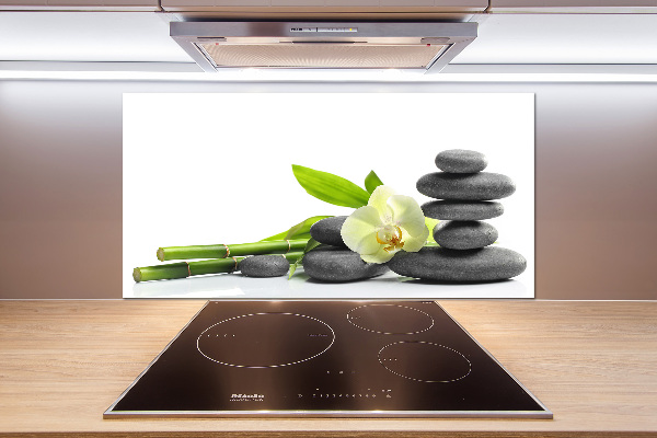 Kitchen splashback Orchid