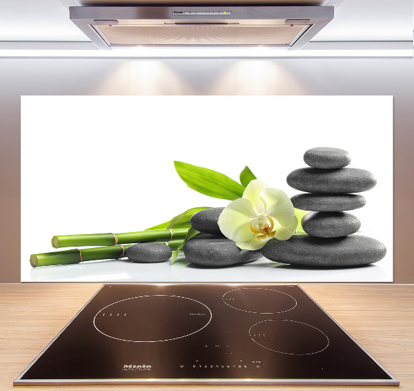 Kitchen splashback Orchid