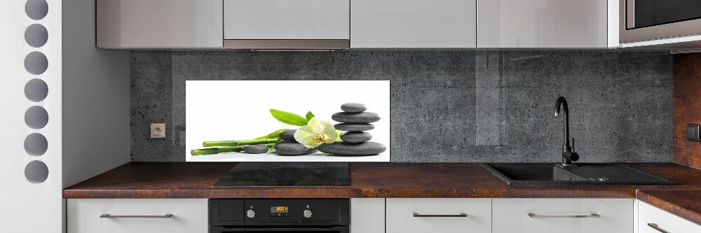 Kitchen splashback Orchid