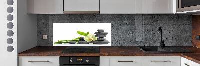 Kitchen splashback Orchid