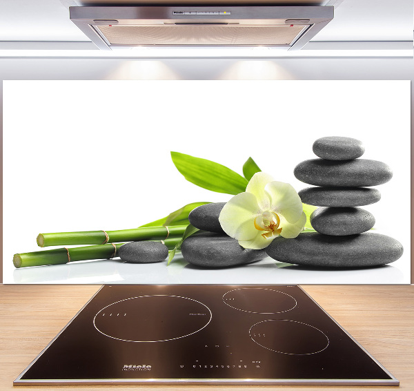 Kitchen splashback Orchid