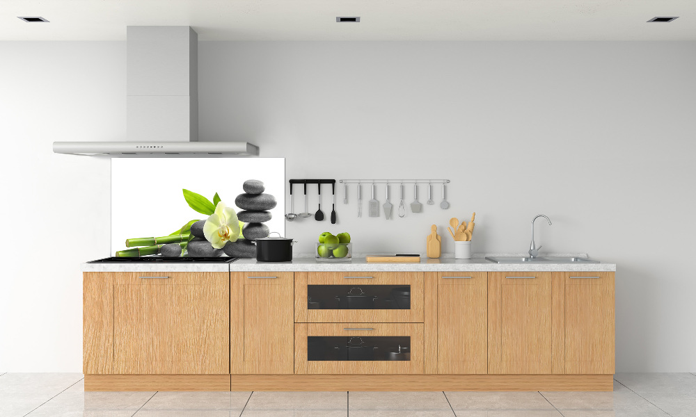 Kitchen splashback Orchid