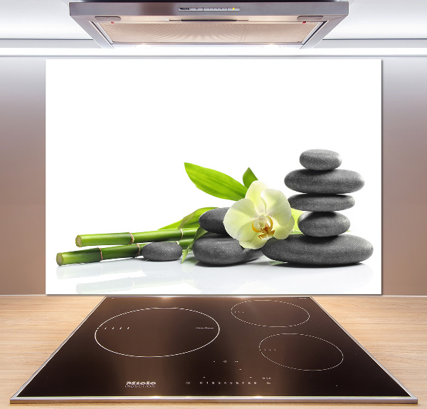 Kitchen splashback Orchid