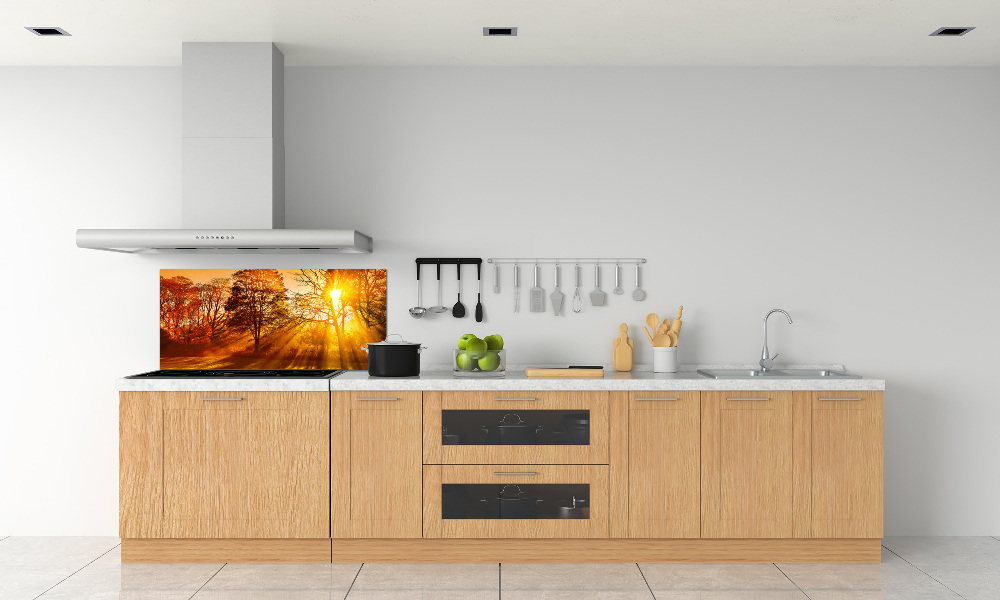 Kitchen splashback Sunset