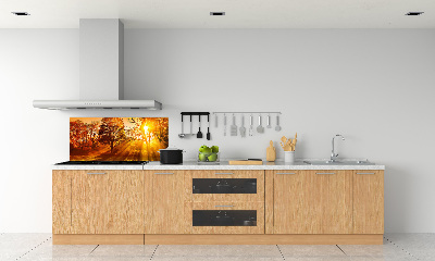 Kitchen splashback Sunset