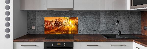 Kitchen splashback Sunset