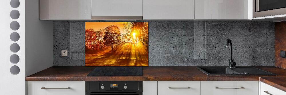 Kitchen splashback Sunset