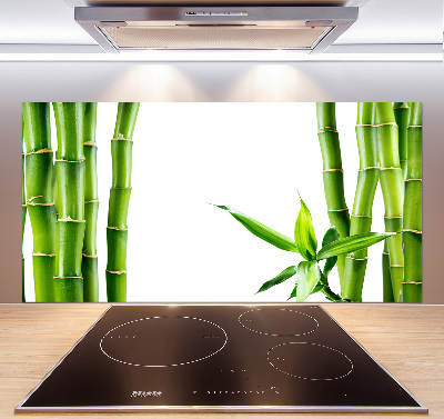 Cooker splashback Bamboo