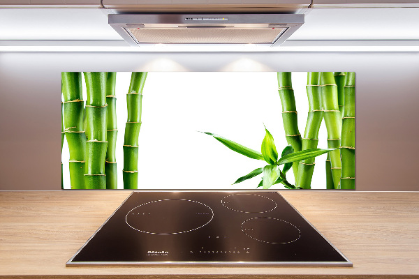 Cooker splashback Bamboo