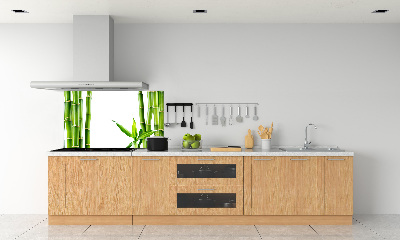 Cooker splashback Bamboo