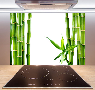 Cooker splashback Bamboo