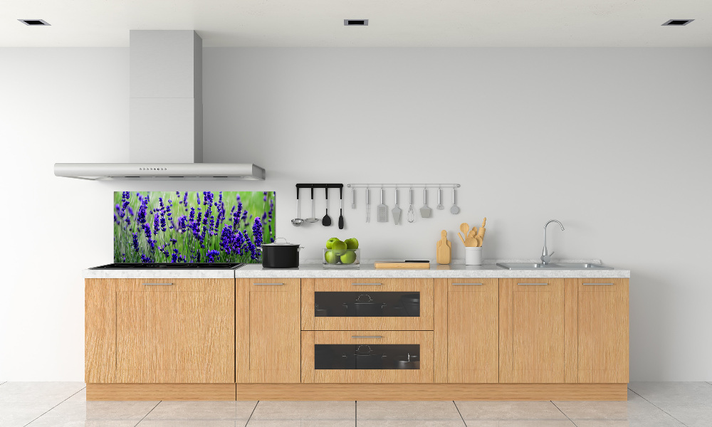 Cooker splashback Lavender