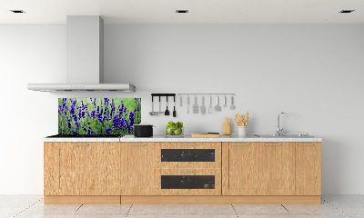 Cooker splashback Lavender