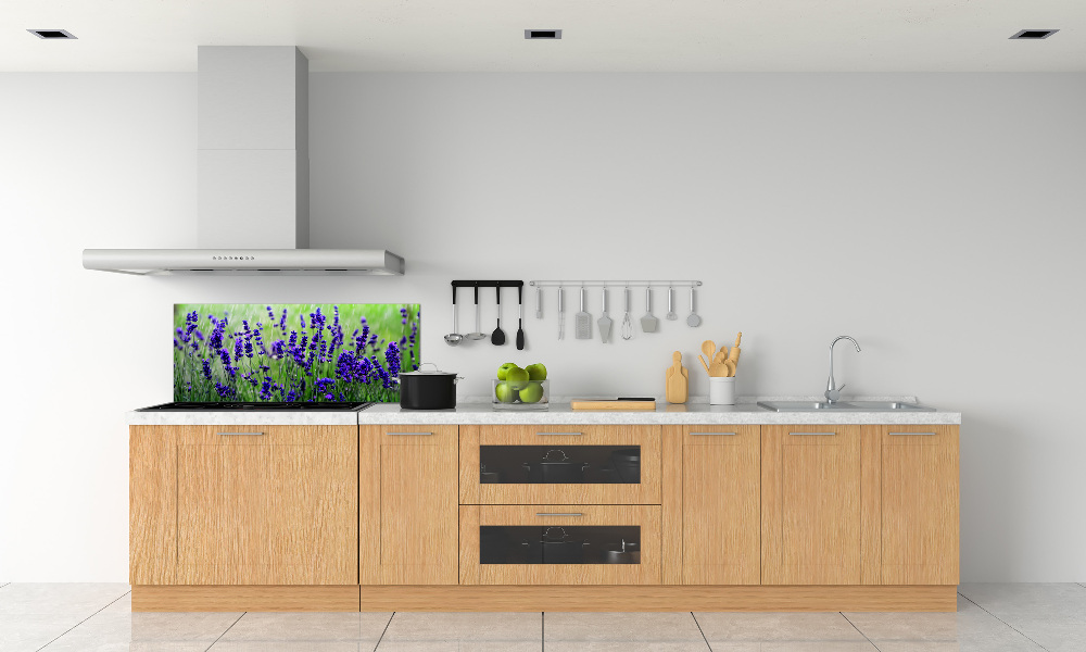 Cooker splashback Lavender