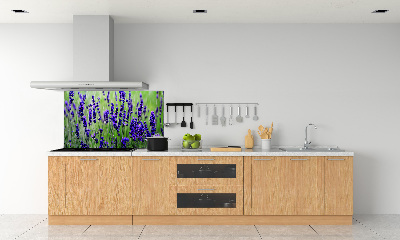 Cooker splashback Lavender