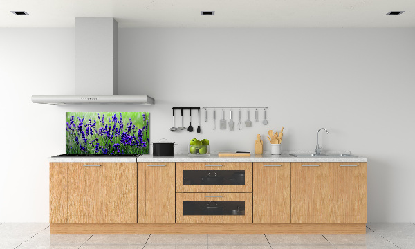 Cooker splashback Lavender