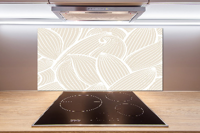 Kitchen splashback Pattern leaves