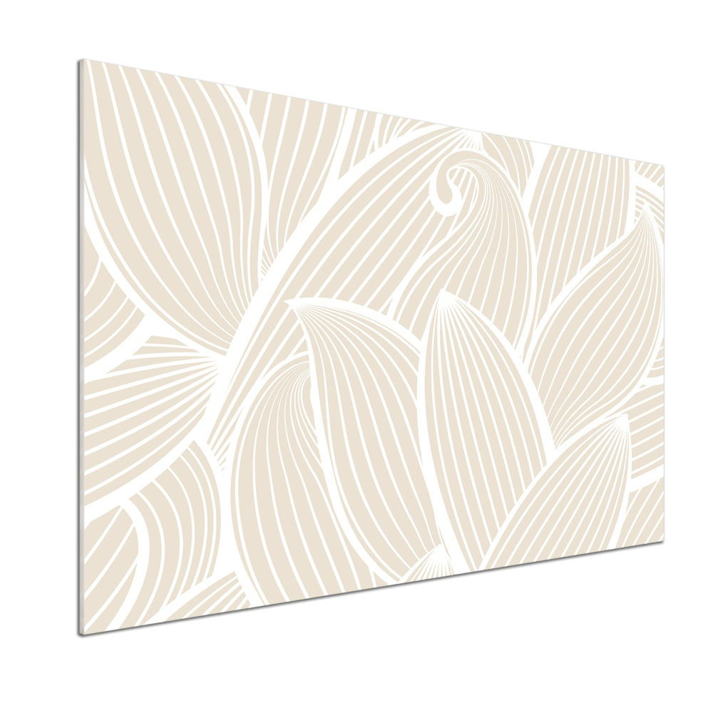 Kitchen splashback Pattern leaves