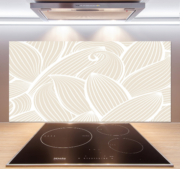 Kitchen splashback Pattern leaves