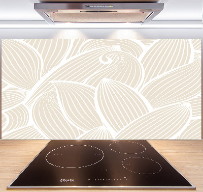 Kitchen splashback Pattern leaves