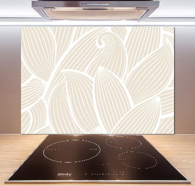 Kitchen splashback Pattern leaves