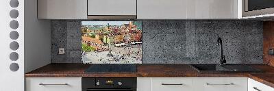 Cooker splashback Warsaw Poland