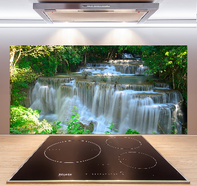 Cooker splashback Waterfall