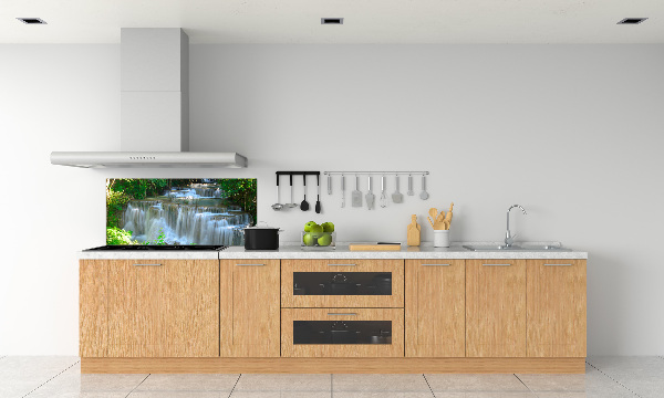 Cooker splashback Waterfall