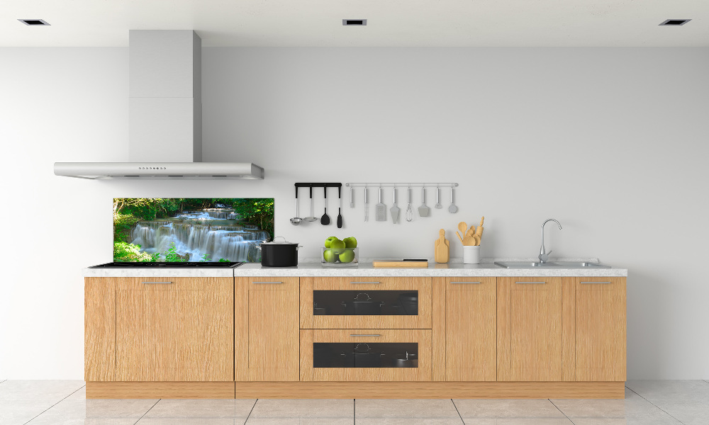 Cooker splashback Waterfall