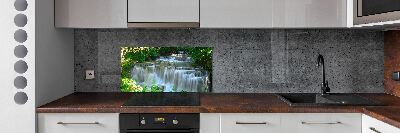 Cooker splashback Waterfall