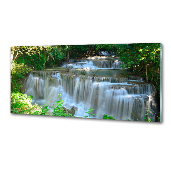 Cooker splashback Waterfall