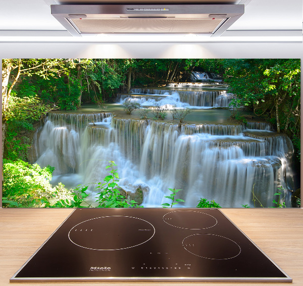 Cooker splashback Waterfall