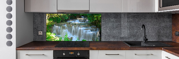 Cooker splashback Waterfall