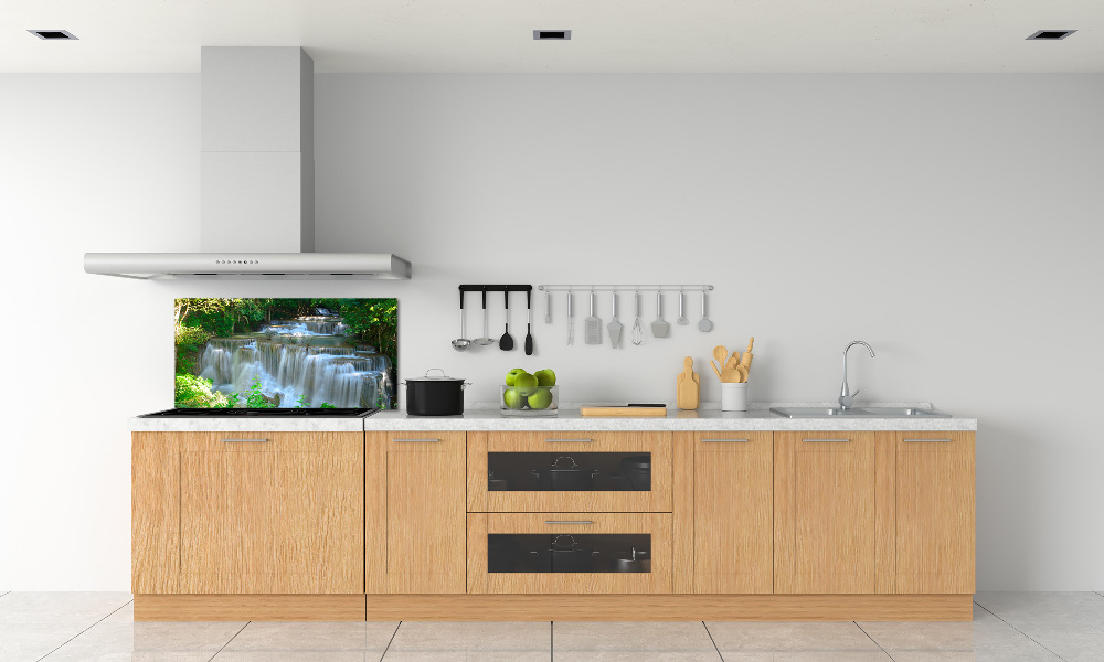 Cooker splashback Waterfall