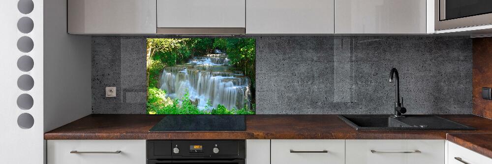 Cooker splashback Waterfall