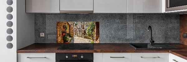 Cooker splashback Charming street