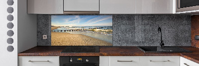 Cooker splashback Beach on the Baltic Sea