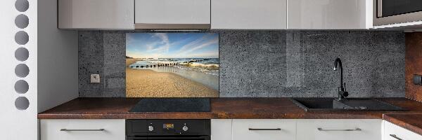 Cooker splashback Beach on the Baltic Sea