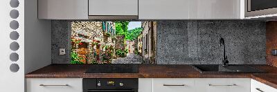 Cooker splashback Charming street