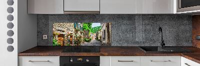 Cooker splashback Charming street