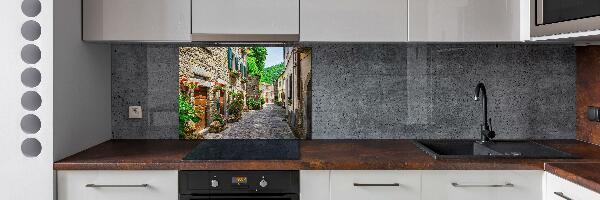 Cooker splashback Charming street